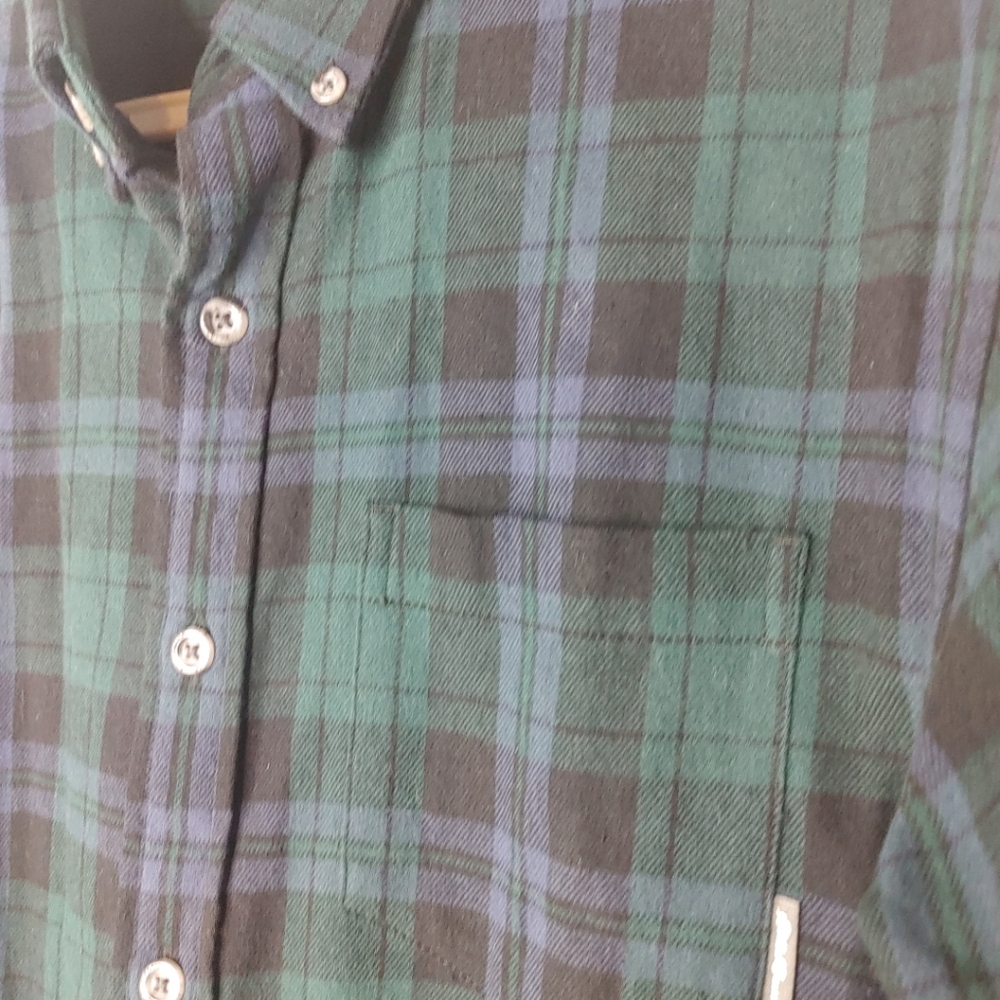 Eddie‎ Bauer Women's Button-Up Flannel Plaid Comfort Shirt Sz M - Picture 2 of 9